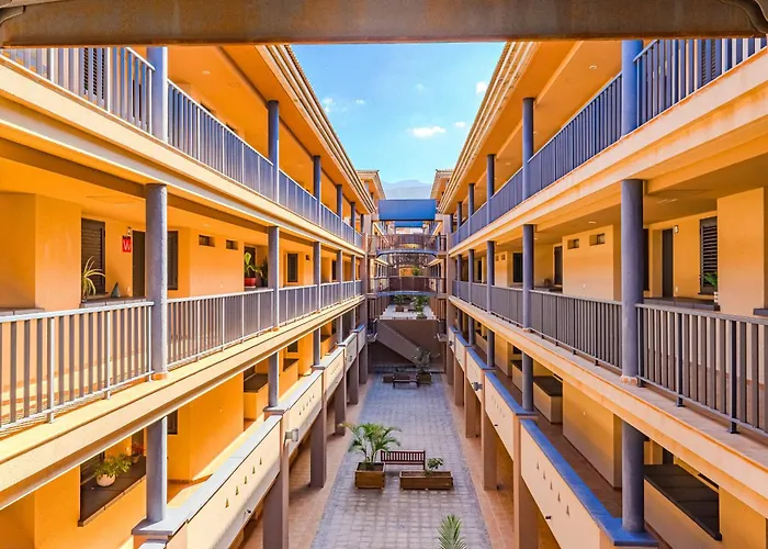 Sea View Family Heated Pool Appartement Costa Adeje (Tenerife)